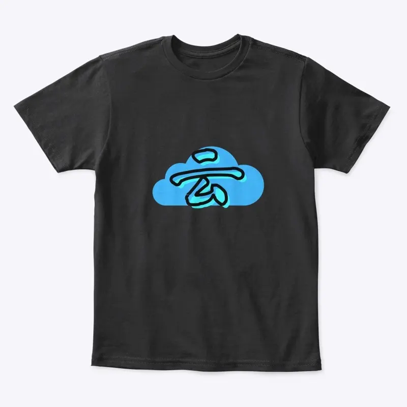 Chinese Cloud Character T-Shirt